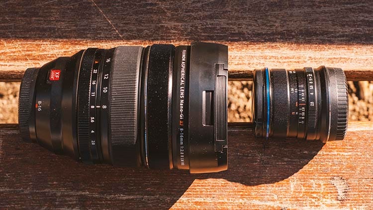 Fuji 8 16mm 2.8 Vs Laowa 9mm 2.8
