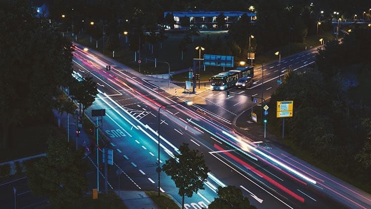 Smooth Timelapses Night Traffic
