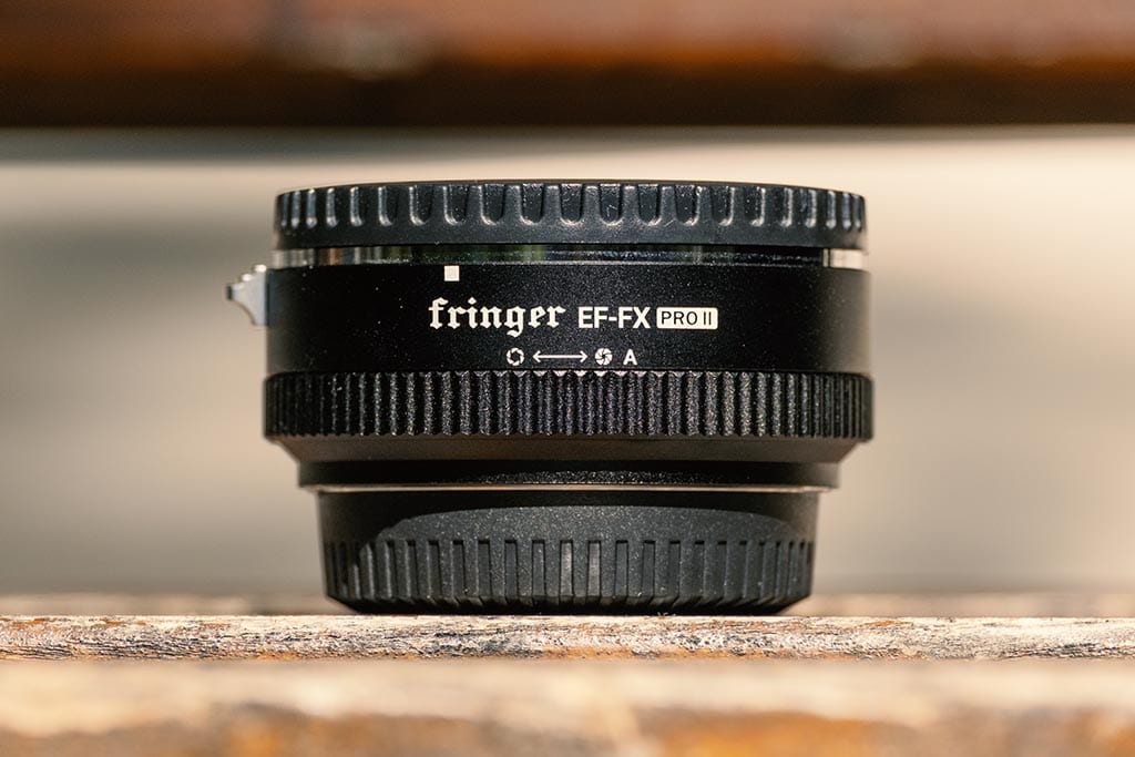 Fringer EF FX Pro II lens adapter product shot